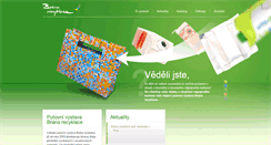 Desktop Screenshot of branarecyklace.cz