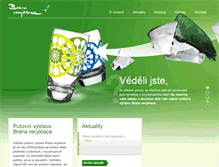Tablet Screenshot of branarecyklace.cz